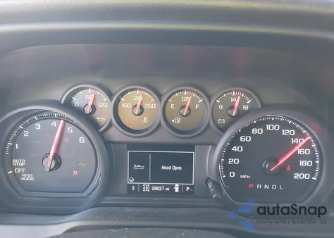 2023 Chevrolet Silverado 1500 4Wd Short Bed Custom/4Wd Standard Bed Custom z USA, uszkodzony, nr VIN 1GCPDBEK7PZ153523